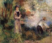 Pierre-Auguste Renoir On Chatou Island oil painting